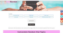 Desktop Screenshot of camrandom.net